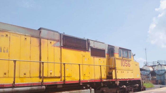 Ferrominera instaló 12 ruedas de fabricación nacional a locomotora