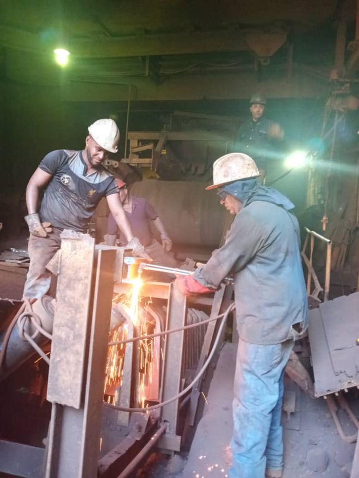 Trabajadores de la Gerencia de Procesamiento de Mineral de Hierro (PMH) 