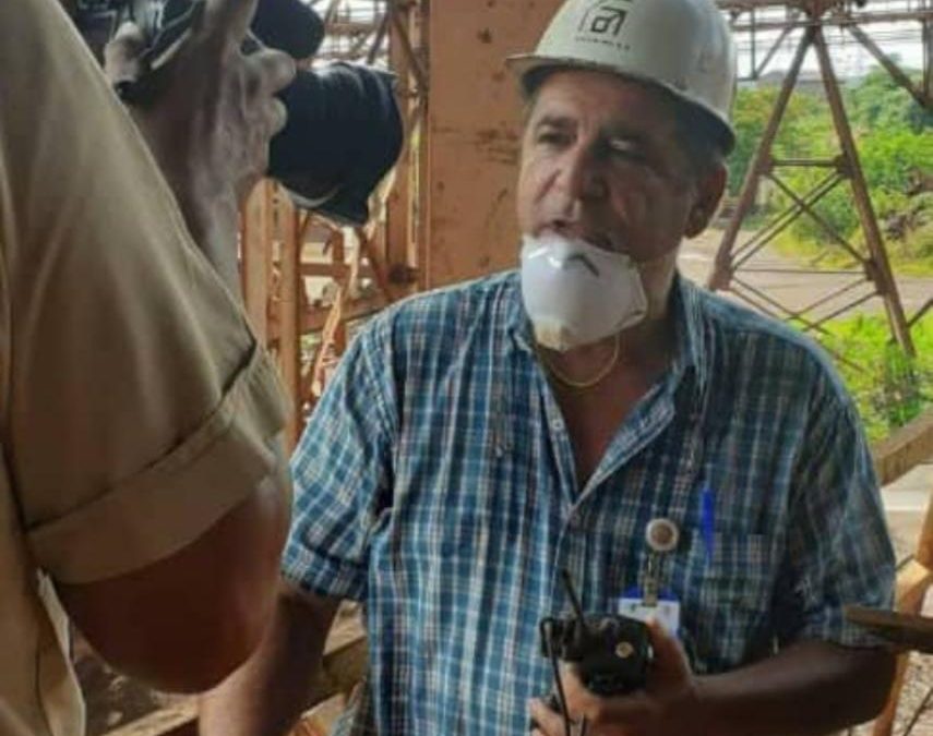 Ferrominera rindió homenaje póstumo a gerente de PMH Luis Romero