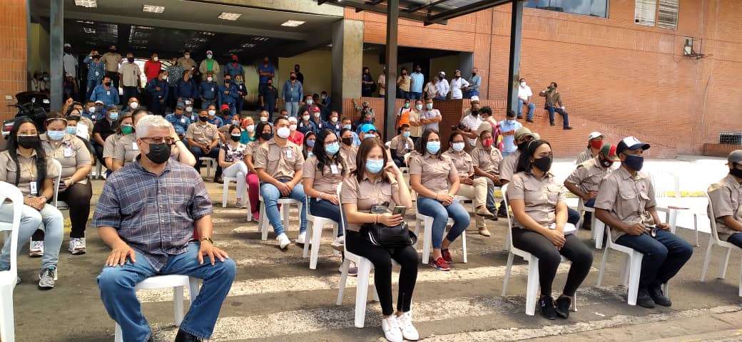 Colaboración mutua entre la Alcaldía Bolivariana de Caroní y las empresas básicas de Guayana.