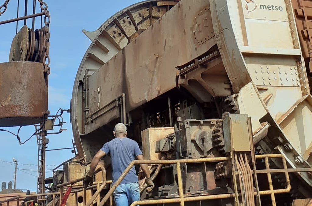 Se aplicarán acciones para mejorar el volteo de mineral de hierro
