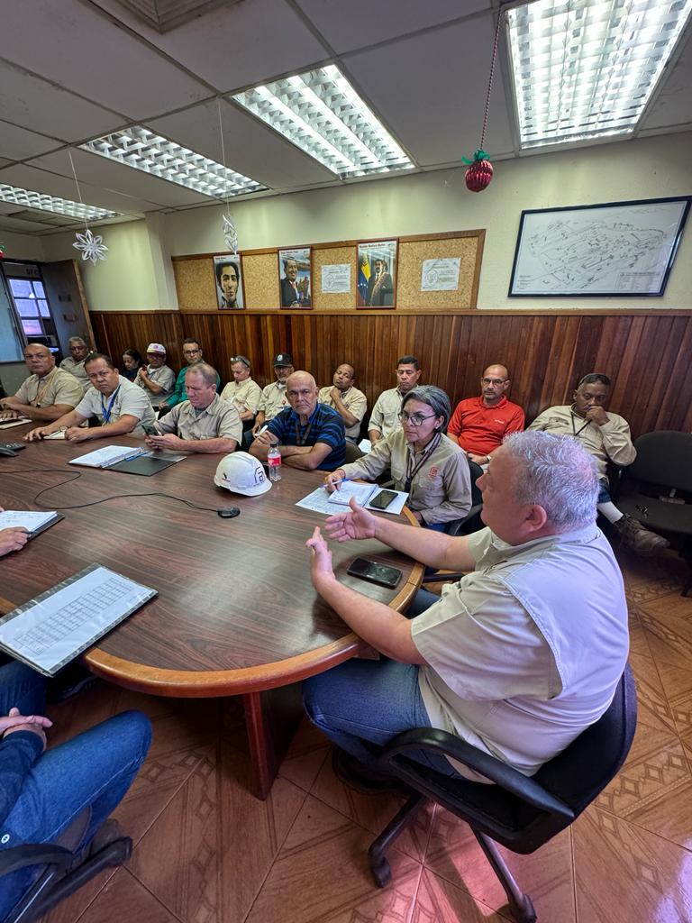 CVG Ferrominera inicia nuevo y reforzado año productivo