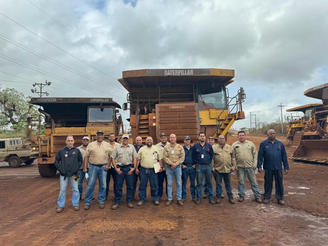 Clase trabajadora del hierro recuperó equipos de gran escala