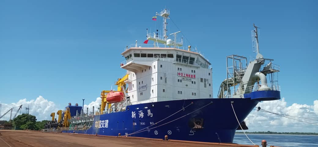 CVG inicia plan de dragado del Río Orinoco