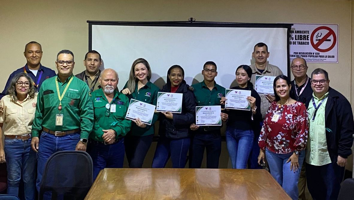 CEVEGISTAS CULMINARON FORMACIÓN EN SEGURIDAD INDUSTRIAL, SALUD OCUPACIONAL Y CONTROL DE EMERGENCIAS