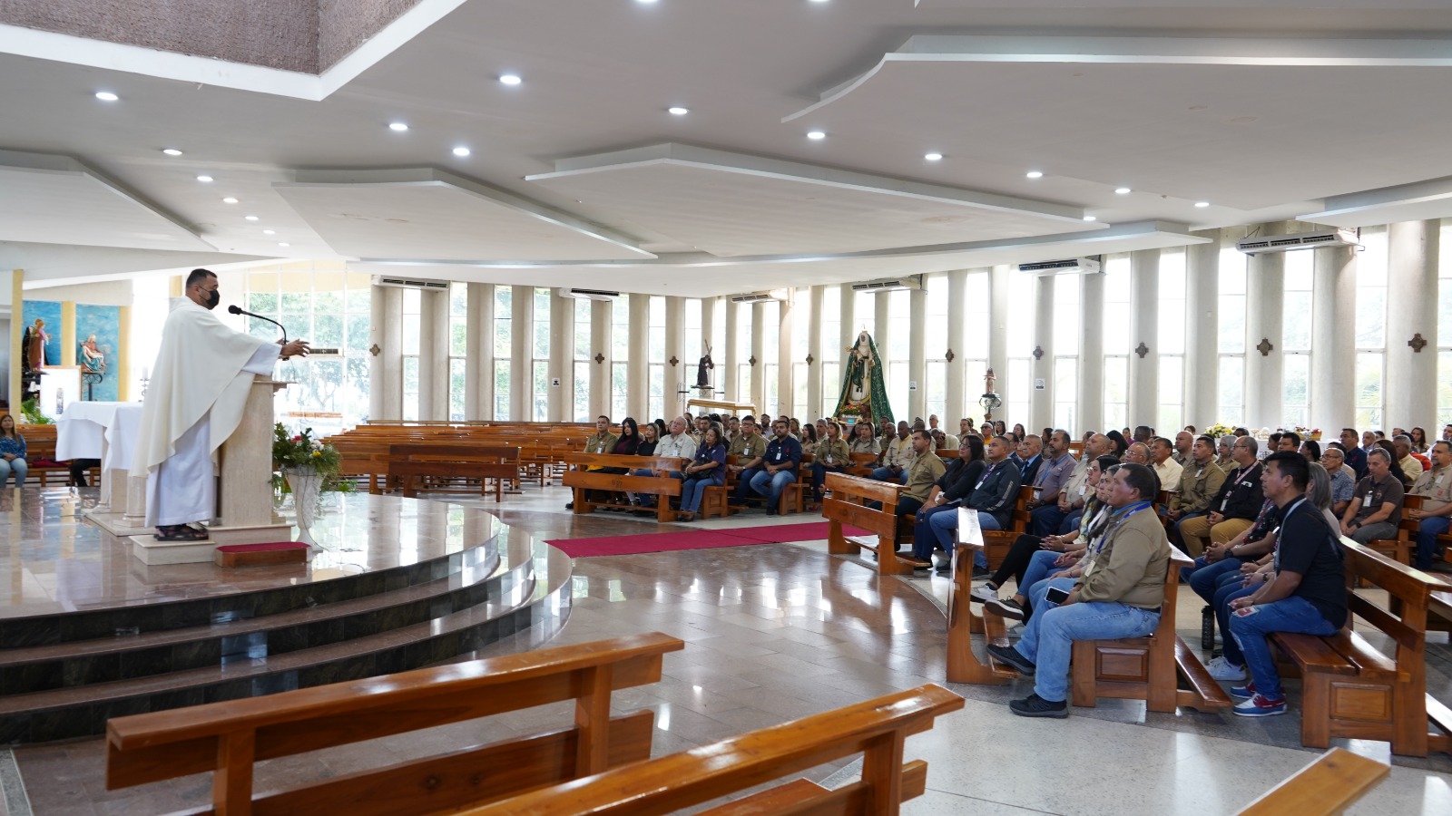 Ferrominera celebró misa en honor a los 72 años de Puerto Ordaz