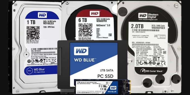 HD SSD 1TB SATA WD