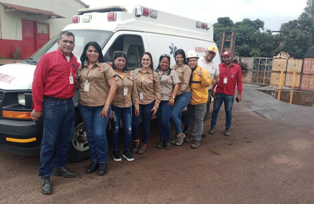 Ferrominera fortalece Brigadas de Emergencia en áreas operativas