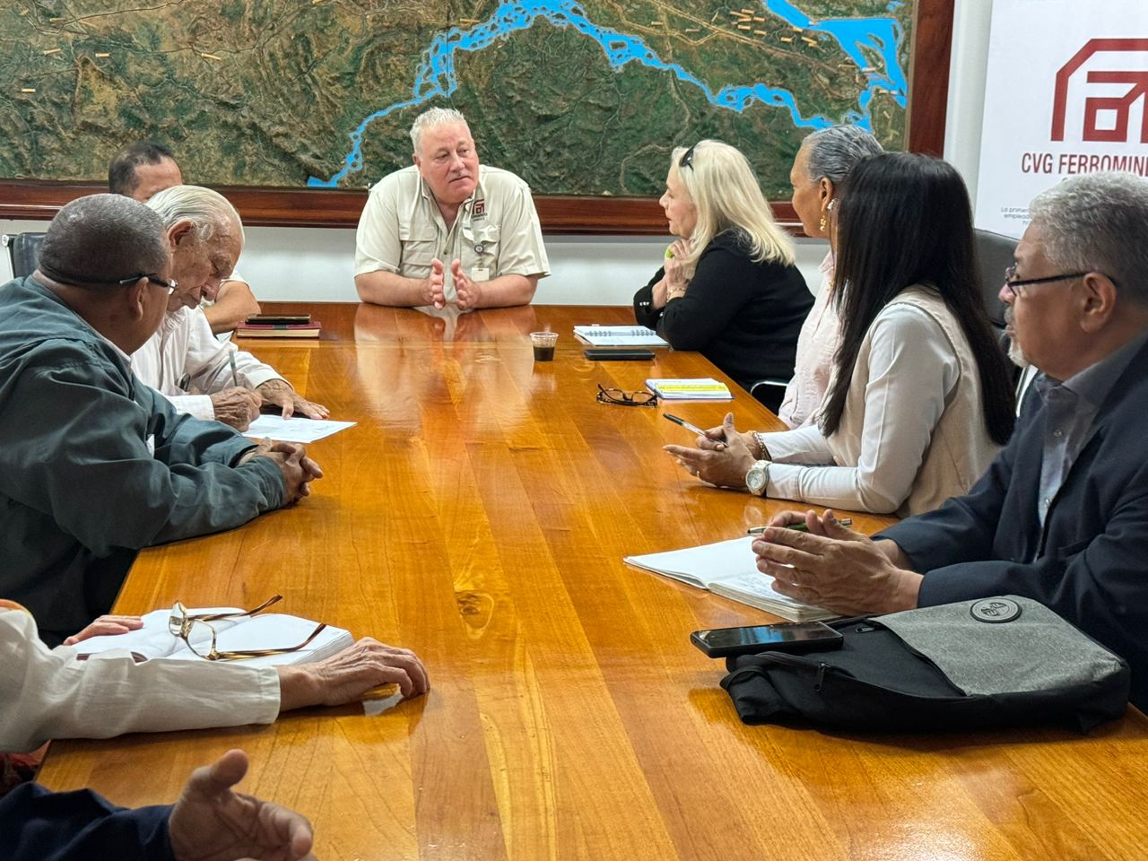 Recibimos visita de la UNEG para el fortalecimiento de saberes
